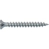 Scharnier-Spanplattenschraube Senkkopf, Stahl verzinkt, PZ1, 3,0 x 15